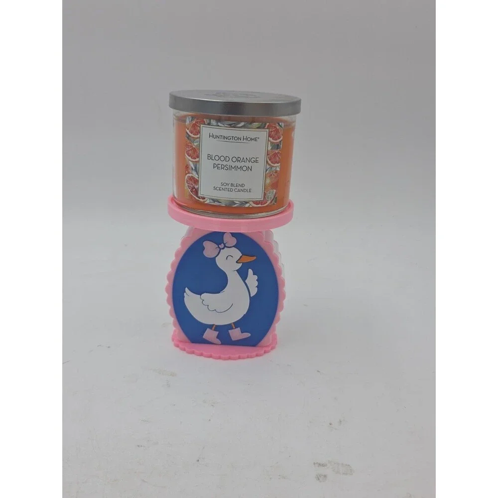 Porch goose Candle Holder Fits bath and compat body works 3 wick candle 3D Print